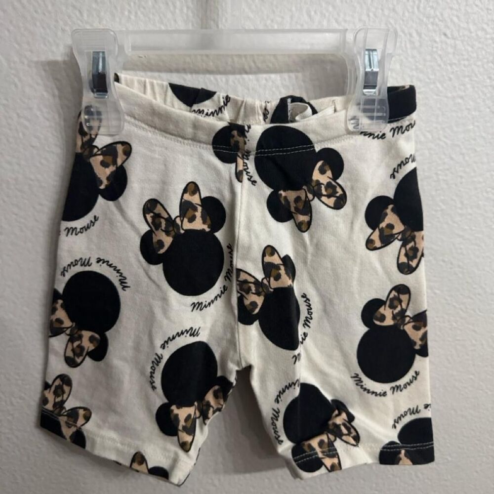 H&M Girl's White and Black Shorts